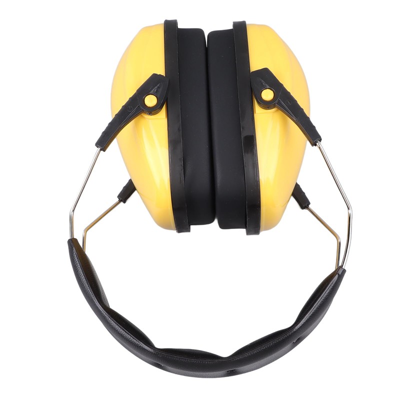 Yellow Baby Ear Protection Noise Cancelling Earmuff Efficient Foldable Adjusting