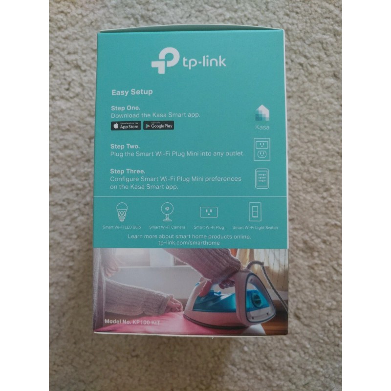 TP-LINK BRAND NEW TP-Link Kasa KP100 Smart Plug Mini, 2-Pack