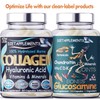 Marine Collagen Type 1&3 1000mg, Hyaluronic Acid 200mg/serving; Vitamin C,