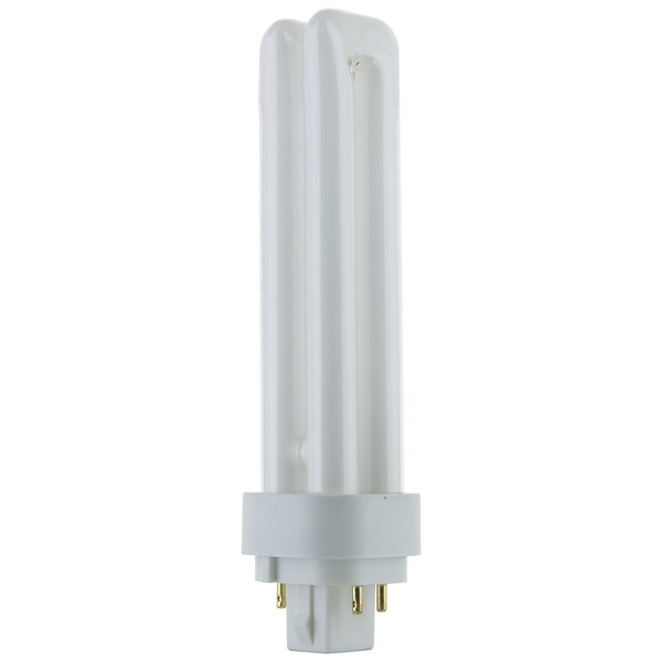 Sunlite PLD18/E/SP50K 18-Watt Compact Fluorescent Plug-In 2-Pin Light Bulb, 5000K Color