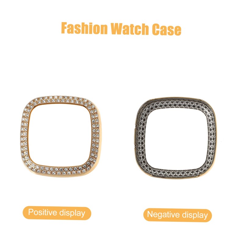 TEHAUX Protective Watch Case for Full Coverage Electroplated Shell with
