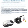 Digital Visual Reading Assist Magnifying Electronic Reading Aid Mouse for