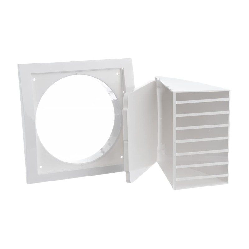 Ø 150mm / 6'' Cowled Duct Cover with Gravity Flap