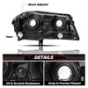 BRYGHT Headlight Assembly Fit for 2008-2014 Dodge Avenger