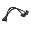 1 to 2 OBD Adapter Splitter Y Cable Extension Cord