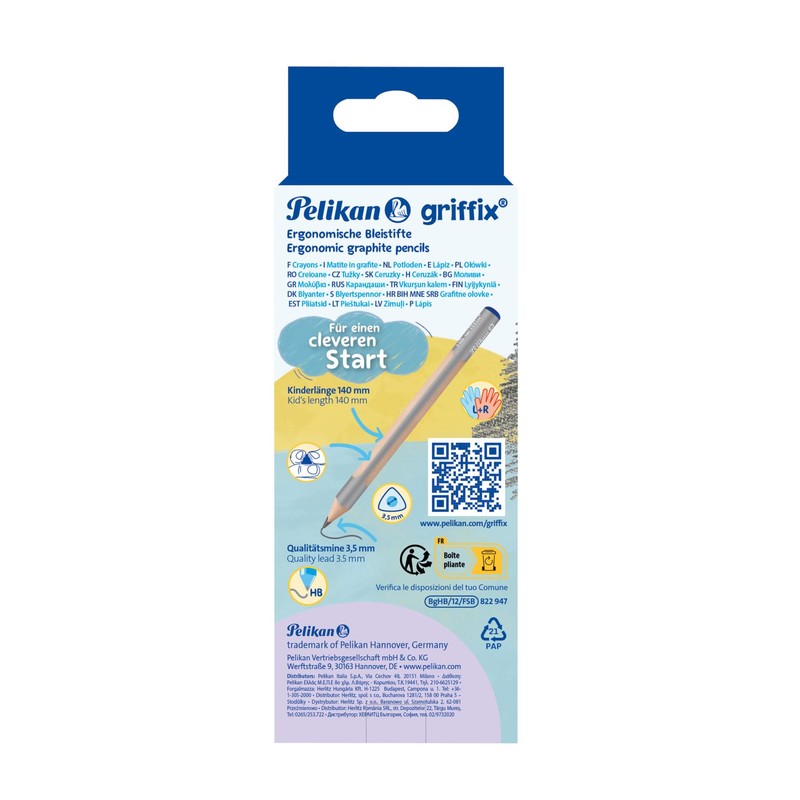 Pelikan Griffix HB BgHB/12/FSB Pencil