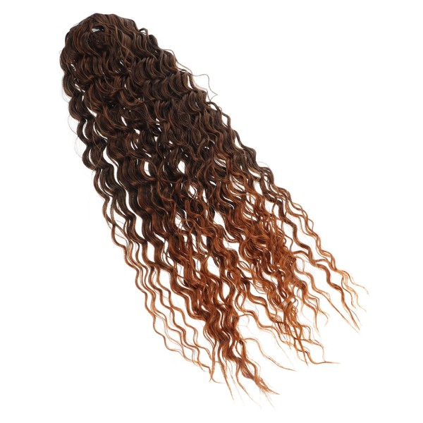 Mikinona African Curly Ponytail Hair Wig for Women Braided Hair