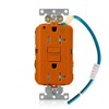 Leviton GFTR2-IGO 20A-125V Extra-Heavy Duty Industrial Grade Isolated Ground Duplex