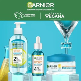 Garnier Skin Active Kit Express Anti Imperfecciones Gel Limpiador Facial  Serum anti acne  Crema Facial Hidratante Matificante en Gel                 