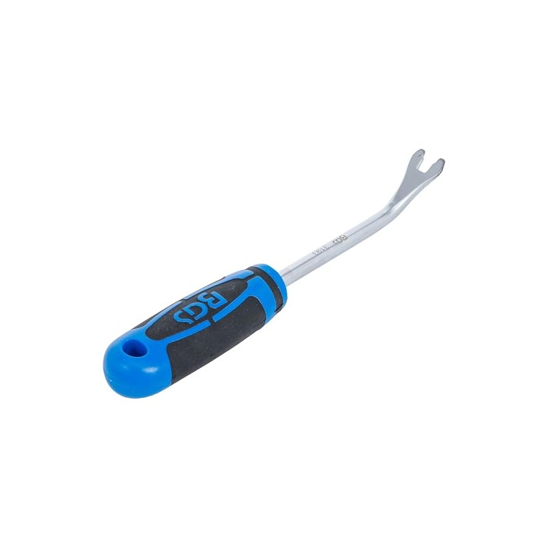 BGS 3193 Door Trim Removing Tool, Silver/Black/Blue, 240 mm