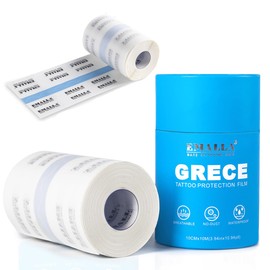 Emalla Matte Second Skin Tattoo Film Healing 10 cm x 10 m Tattoo Film Waterproof Roll Tattoo Plaster Tattoo Care Wrap Protective Film Wound Bandage