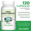 Maxi Health Lysine Complex with Probiotics - L-Lysine 1000mg for