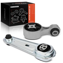 A-Premium Engine Torque Strut Mount Kit Compatible with Nissan Rogue 2014-2019 2.5L, 2-PC Set, Replace# 113504BA0A, 113604BA0B