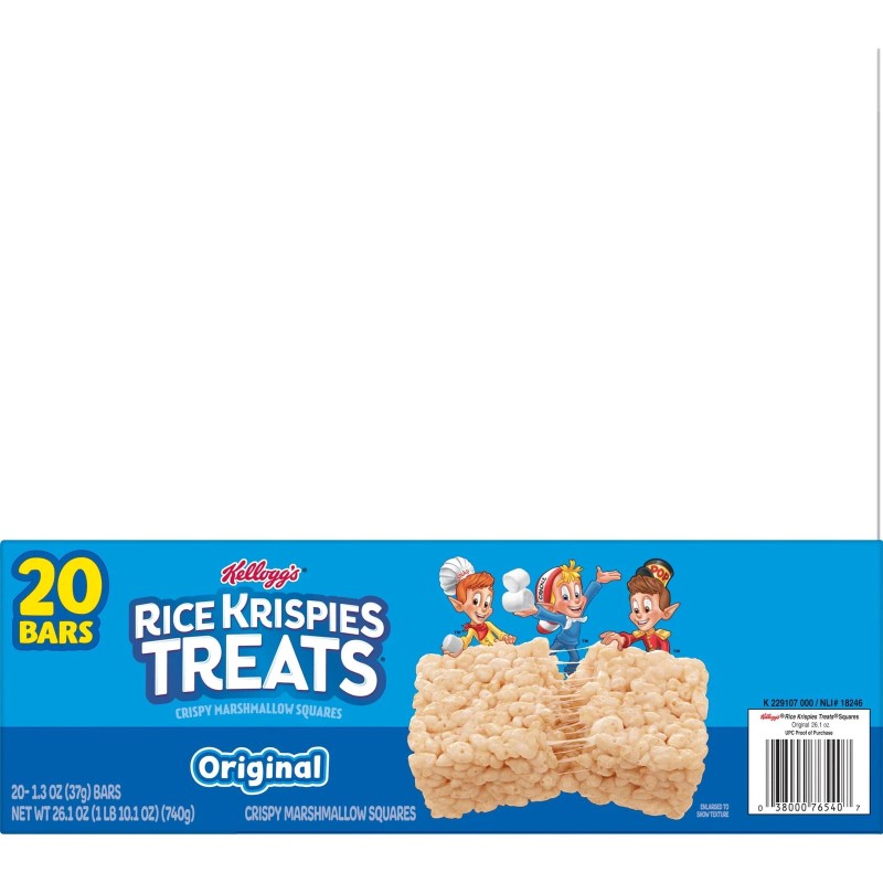 Rice Krispies Treats Kelloggs Rice Krispies Treats Snack Pack