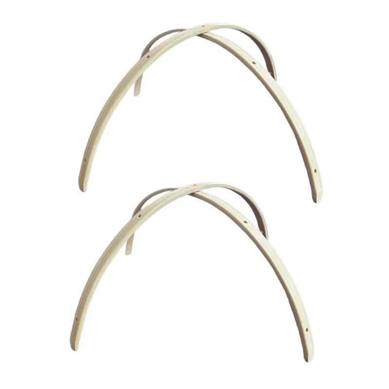 perfk 2 Pieces DIY Wooden Mobile Hanging Frame, Mobile Craft