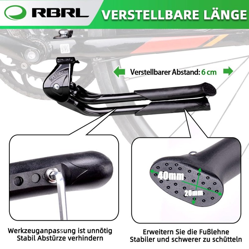 RBRL Double Leg Bike Stand, High Performance Centre Stand, Stable