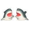 Shark Bite Funny Salt and Pepper Shakers Ceramic