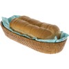 KOUBOO La Jolla Bread Basket | Woven Rattan Basket for