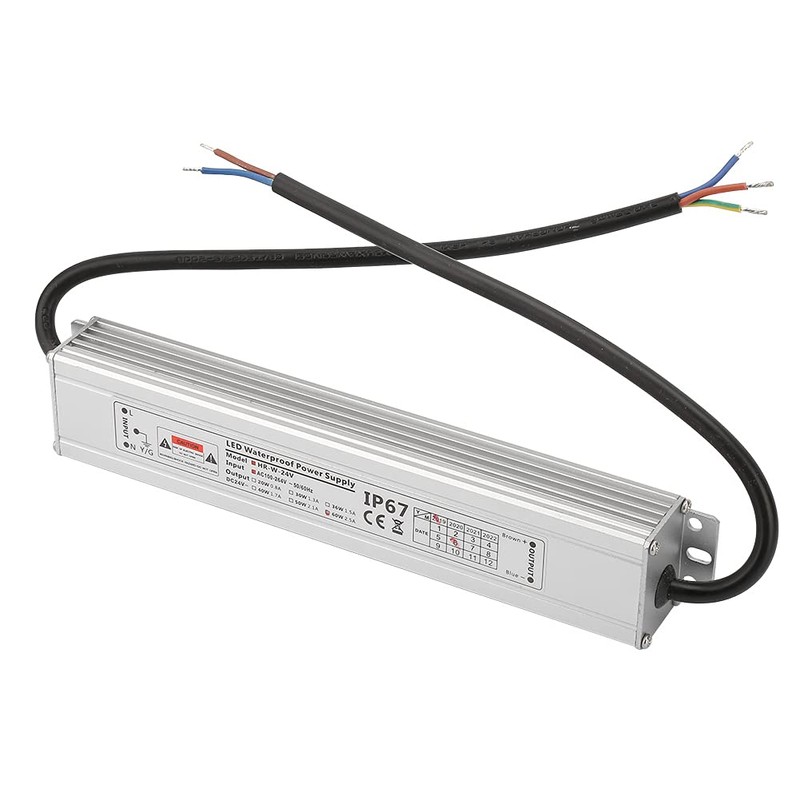 Garosa LED Power Supply Driver 100-264V to 24V 60W 2.5A