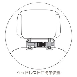 Miffy LIC-MF0199 Headrest, Multi-Pocket, Car Goods, Car Goods, Driving Goods, Miffy Goods, Characters, Character Goods, Pockets, Drink Holder