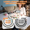 KIRKAS 12X & 30X Magnifying Glass with Light and Stand,