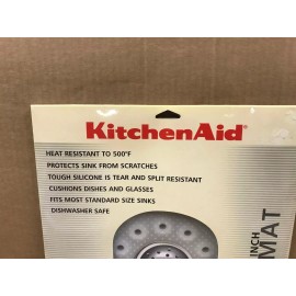 KitchenAid New KitchenAid 13 x 16 Inch, Heat Resistant Silicone Sink Mat