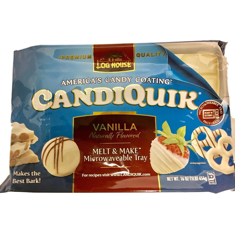 Log House Candiquik Candy Coating - One Vanilla, One Chocolate