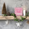 LUKIPOM Pink Christmas Signs, I'm Dreaming of a Pink Christmas