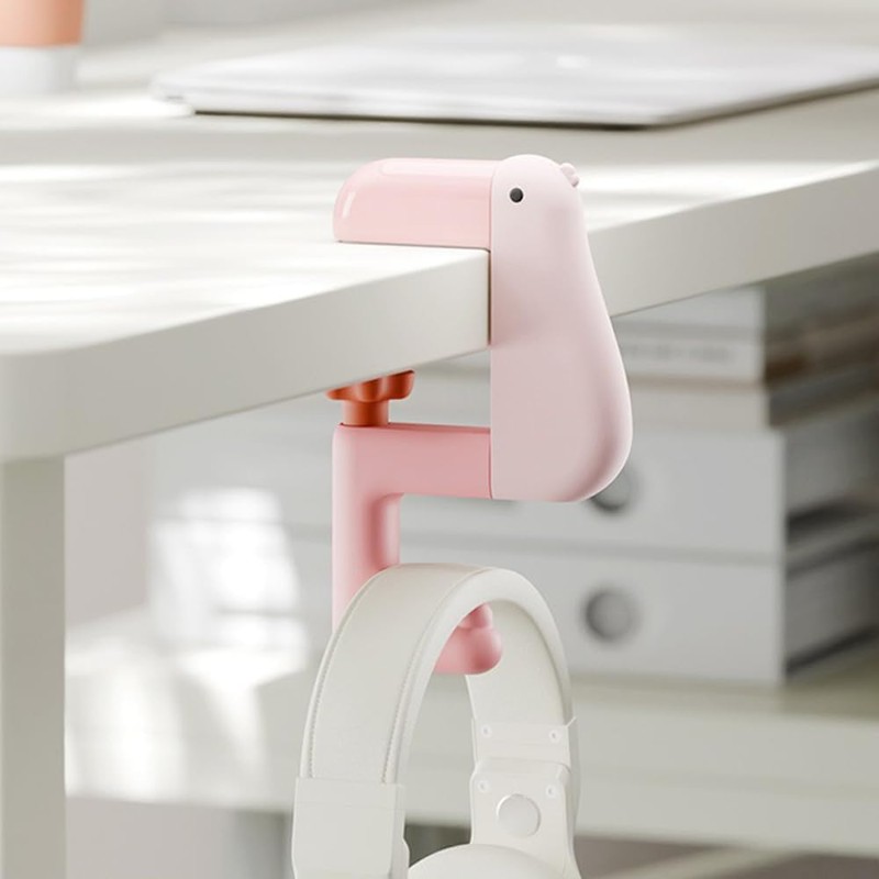 Dvagoent 2 Bag Holders for Table, Cute Duck Pattern, Handbag