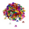 Oblique-Unique® 21st Birthday Anniversary Confetti Colourful Table Decoration Scatter Decoration
