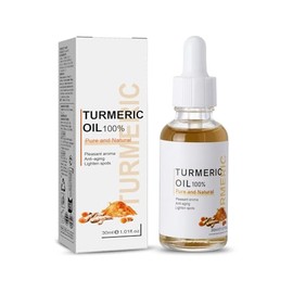Cúrcuma Serum Facial Reparador, Esencia Cúrcuma Serum Corrector de Manchas Oscuras, Cúrcuma Natural Piel Brillante Suero Hidratante Reparador de Manchas Oscuras (1)
