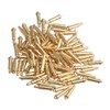 Yibuy 100x Copper and Gold-Plated Double Head Current Pogo Pin