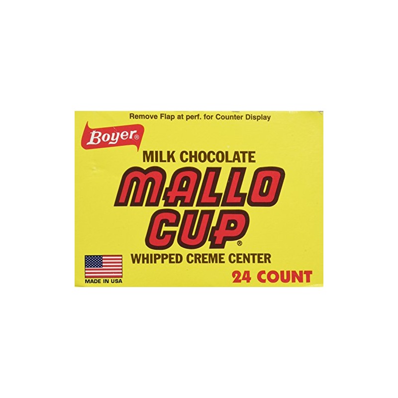 Boyer Candy Company Mallo Cups - 24 Count
