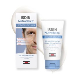 Isdin Nutradeica Gel Crema Facial Indicado Tratamiento Exceso Sebo Descamación Picor Eritema Piel Seborreica