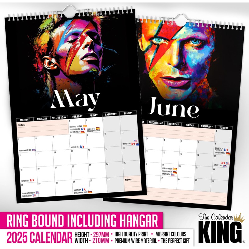 The Calendar King // David Bowie - ART - A4