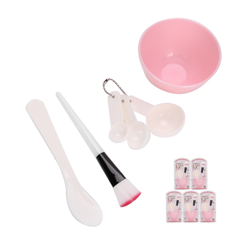 5 Set Household Facial Mask DIY Tool Kit Mask Bowl