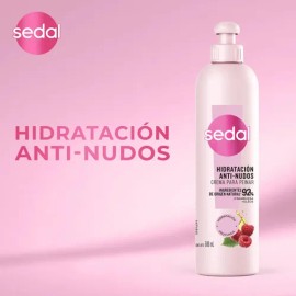 Crema Para Peinar Sedal Recarga Natural Anti Nudos, De 300ml