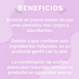 Serum Pestañas Alargador y Crecimiento Bloom Organics