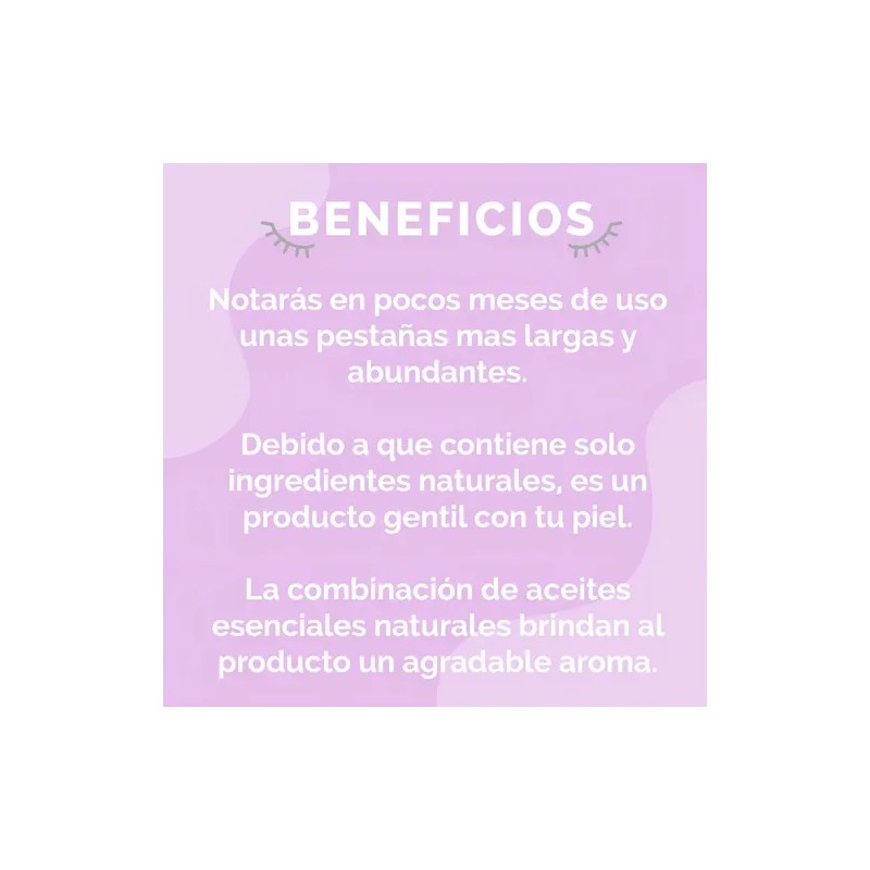 Serum Pestañas Alargador y Crecimiento Bloom Organics