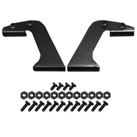 AL Swan Neck Wing Mount A / [Black] (with screw) [Eagle Model] [#WG-06SNA-BK] (21mm)