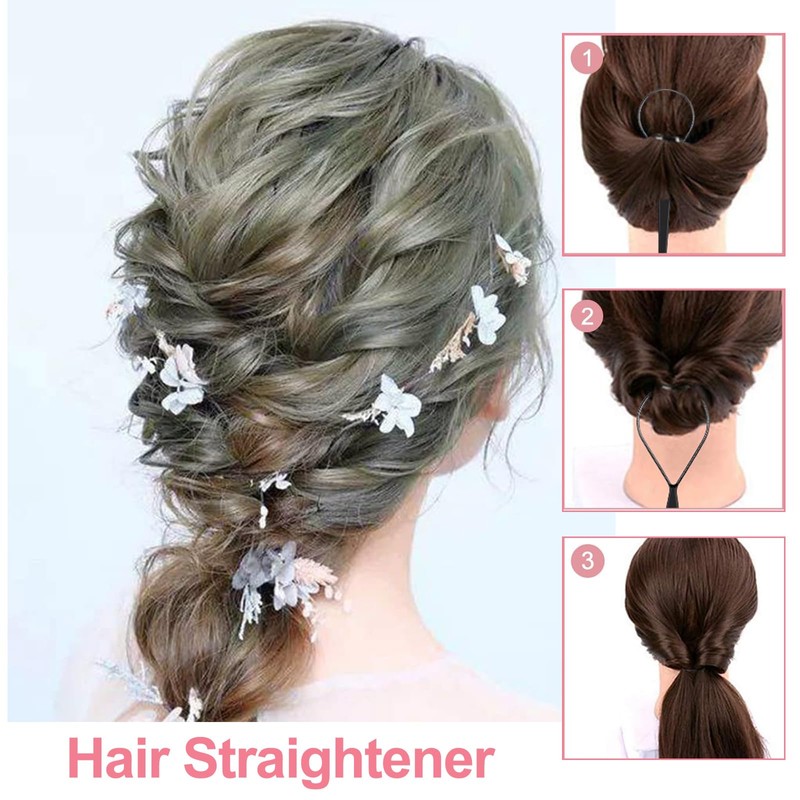 6pcs Tail Hair Tool, Tail French Braid Loop Tool Rat