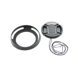 ZEROPORT JAPAN Classic Metal Lens Hood, 1.4 inches (37 mm), Compatible with All Manufacturers, For Wide Angle Lenses, Thin Wide, Lens Cap Included TIANYALEICAMETALWIDE37CAP
