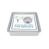 Mariposa Napkin Box, Silver