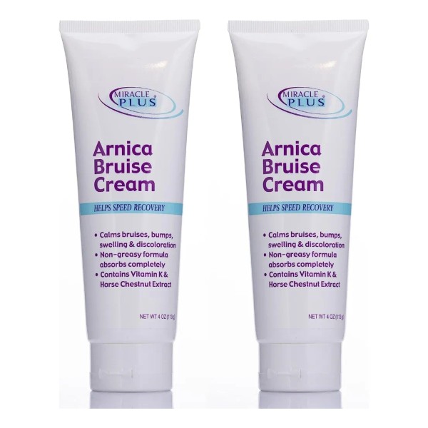 Miracle Plus Arnica Bruise Cream,4 Oz By Miracle Plus Pack