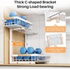 PXRACK Under Sink Organizer,1 Pack,2 Tier Metal Slide out Sink