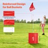 VEVOR Backyard Golf Game, 9 Hole Golf Course, Outdoor Golf