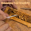 15pcs Balsa Wood Sheets, 10x20x0.2cm, with 5 Tools Wood Veneer