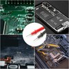 LDEXIN 2 Pairs 82cm/32.3" Digital Multimeter Banana Plug Connector Voltmeter