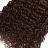 Peenoll Human Hair Bundles 18 20 22 Inch Chocolate Brown