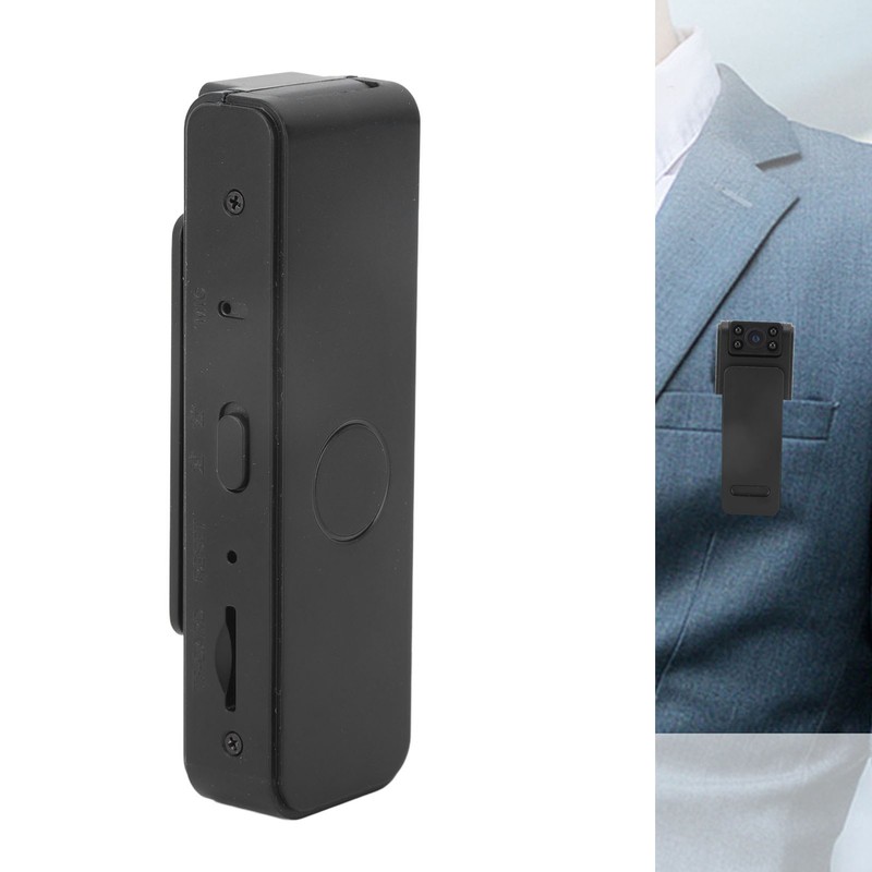 Mini Body Camera Multifunction 1080P HD Infrared Night Vision Back